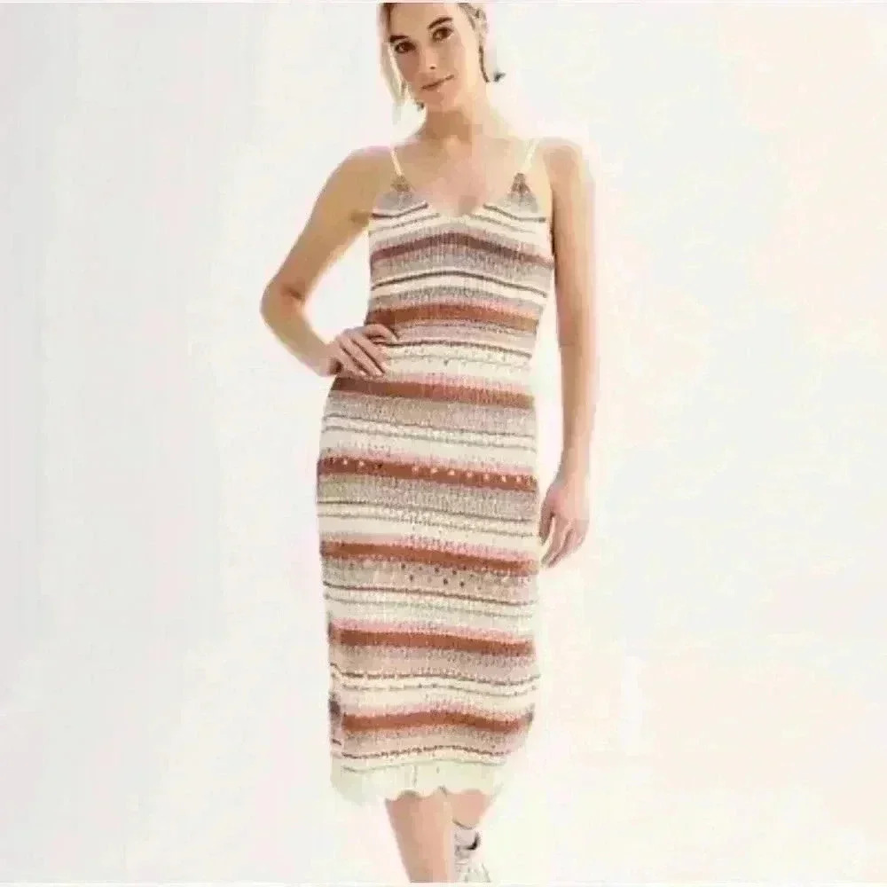 NWT - Freshman 1996 crocheted dress - Picture 4 of 7